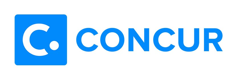 Concur Logo HZ Color