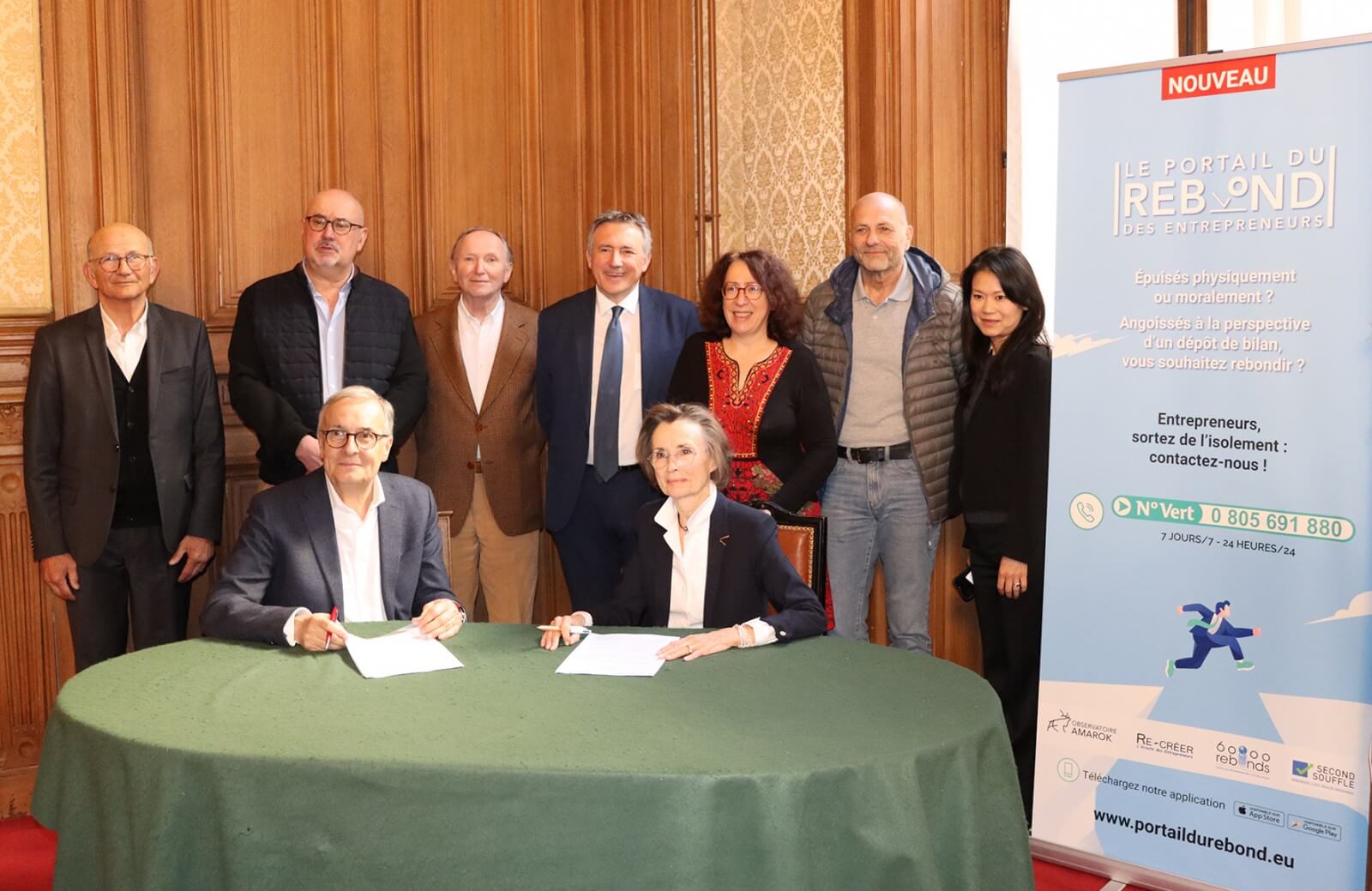 Partenariat Portail du Rebond des Entrepreneurs et Reseau Initiative France